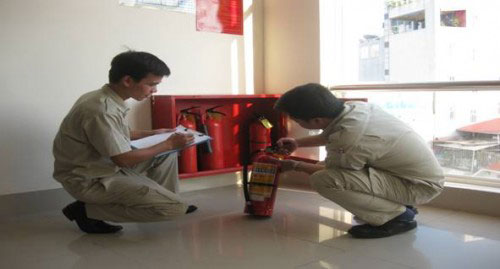 Thi công lắp đặt PCCC văn phòng - PCCC Huy Hùng - Công Ty TNHH Phòng Cháy Chữa Cháy Huy Hùng
